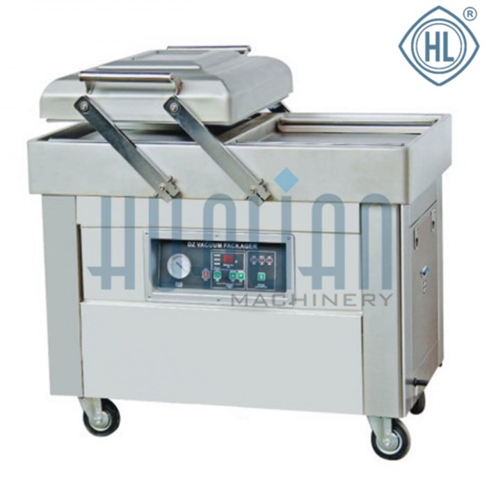 Напольная двухкамерная вакуум-упаковочная машина DZ-400/2SB SS (нерж.) DZ-400/2SB SS
