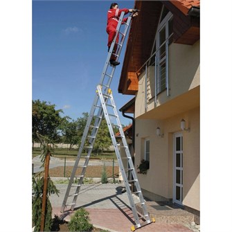 {{photo.Alt || photo.Description || 'Универсальная трехсекционная лестница KRAUSE CORDA 3х10 ( арт.010407)'}}