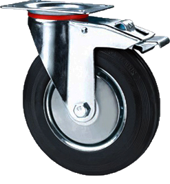 Колесо SCB 63 (опора поворотная с тормозом 160 мм) SCB 63