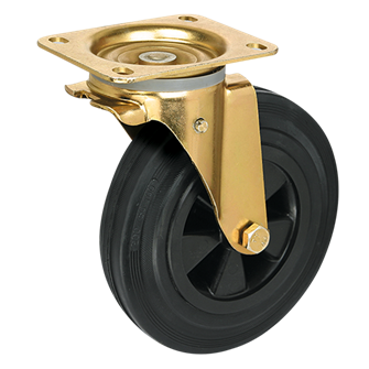 {{photo.Alt || photo.Description || 'SCM 63  Колесо для мусорных контейнеров анодированное (160 мм)'}}