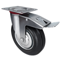 Колесо промышленное поворотное с тормозом SCb 93 (75 мм) SCB 93