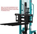 Ручной гидравлический штабелер PROLIFT PRO TRV1530 (1500 кг;3 м) 16701